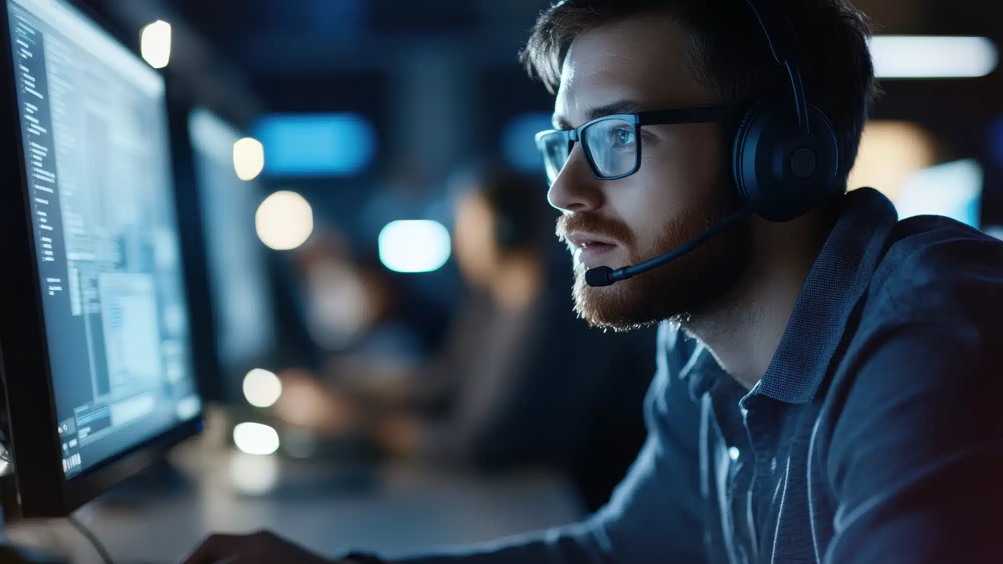 Business Voice Services Provider Installing Modern Business Phone And VoIP Communication Solutions To Improve Reliable Voice Connectivity For Organizations.